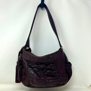 B Makowsky Brown leather HOBO